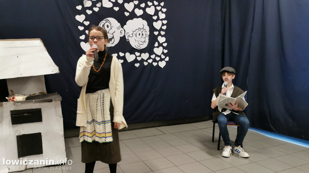 Dzień Babci i Dziadka w szkole w Łaguszewie