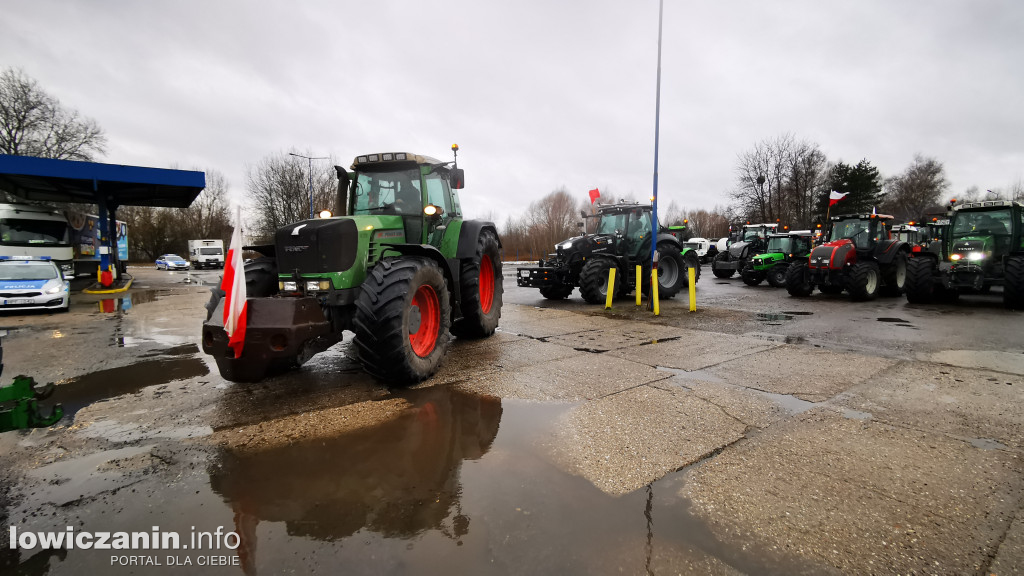 W Łowiczu rozpoczął się protest rolników