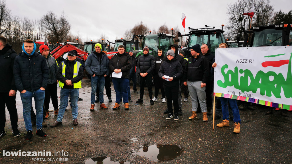 W Łowiczu rozpoczął się protest rolników