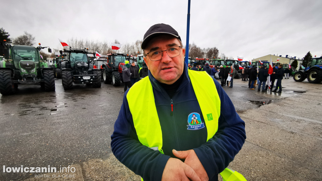 W Łowiczu rozpoczął się protest rolników
