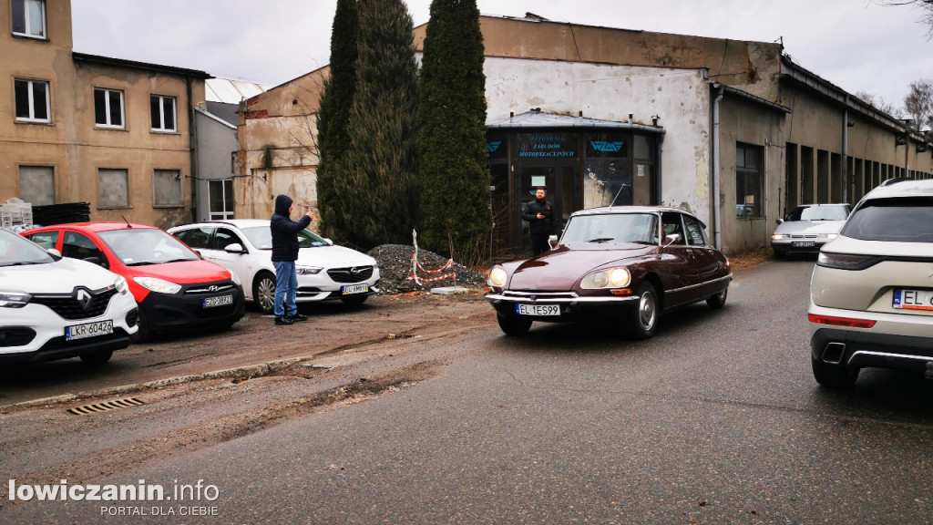 Wnuk Andre Citroena z wizytą w Głownie