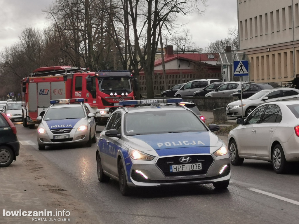 Fałszywe zgłoszenie na Kaliskiej w Łowiczu