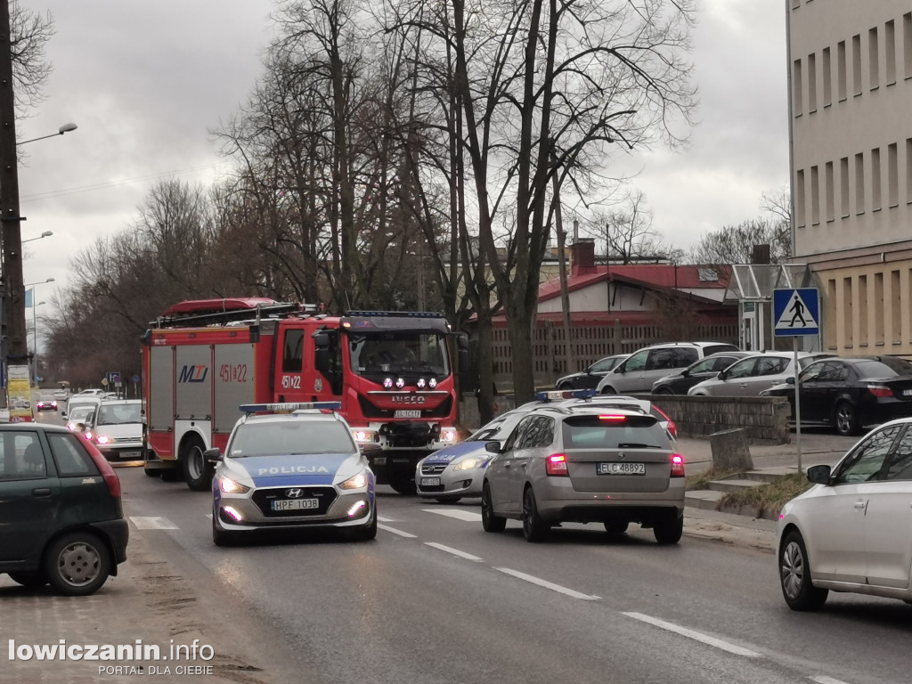 Fałszywe zgłoszenie na Kaliskiej w Łowiczu