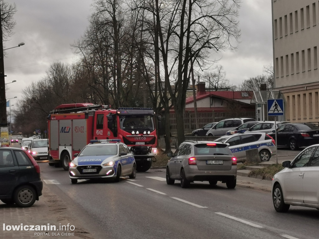 Fałszywe zgłoszenie na Kaliskiej w Łowiczu