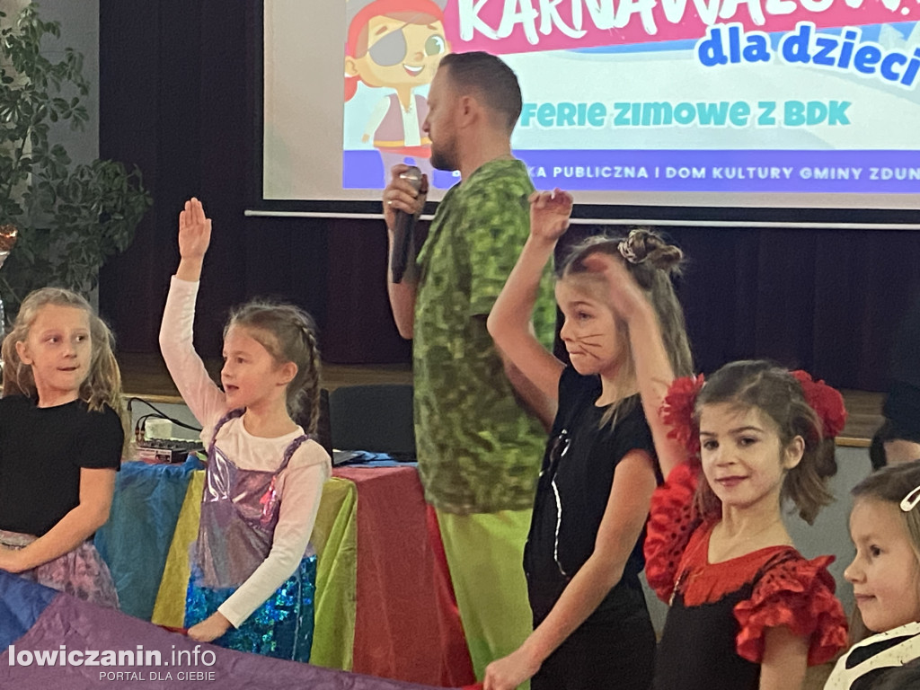 Bal Karnawałowy dla dzieci w Zdunach