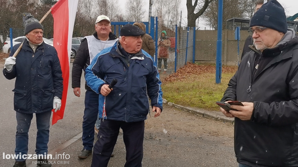 Protest rolników w Łowiczu.