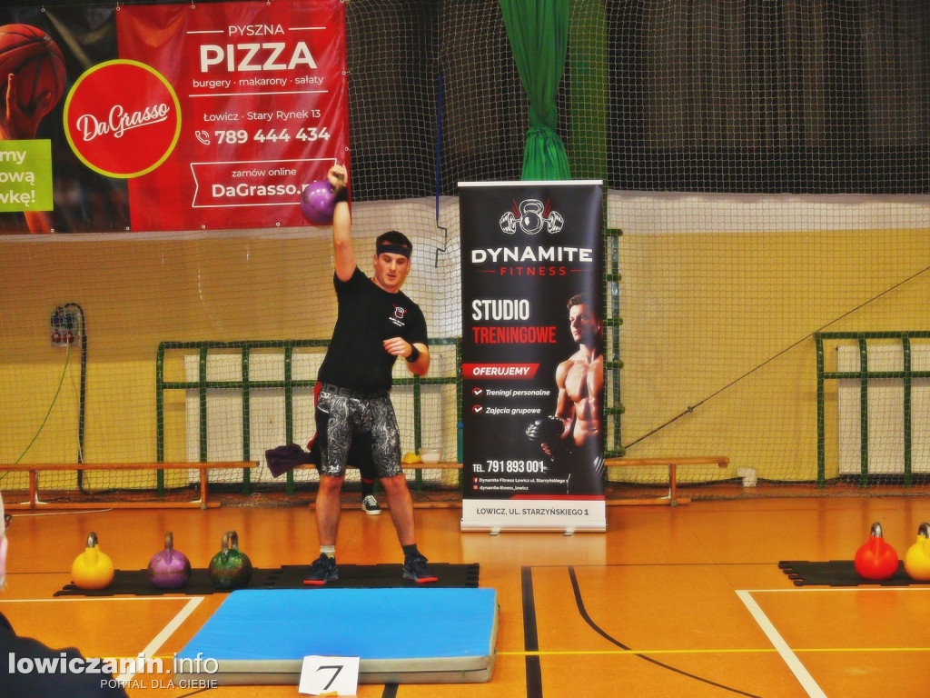Kettlebell w hali OSiR w Łowiczu