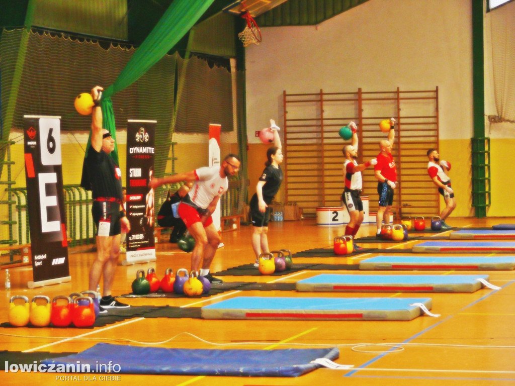 Kettlebell w hali OSiR w Łowiczu
