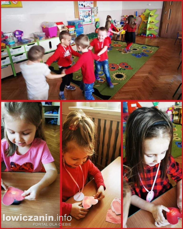 Walentynki w Przedszkolu ,,Pszczółka Maja