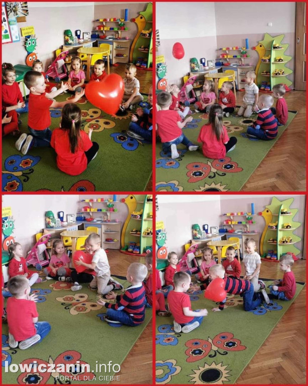 Walentynki w Przedszkolu ,,Pszczółka Maja