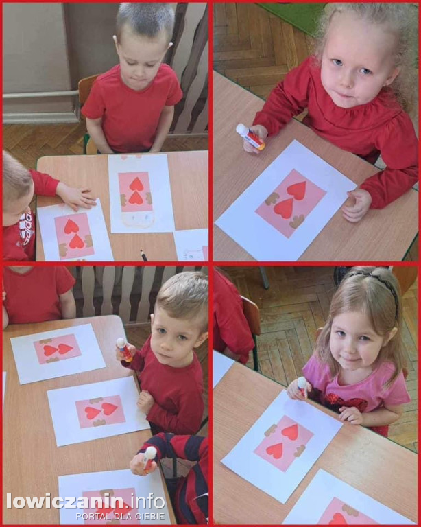 Walentynki w Przedszkolu ,,Pszczółka Maja