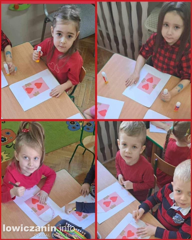 Walentynki w Przedszkolu ,,Pszczółka Maja