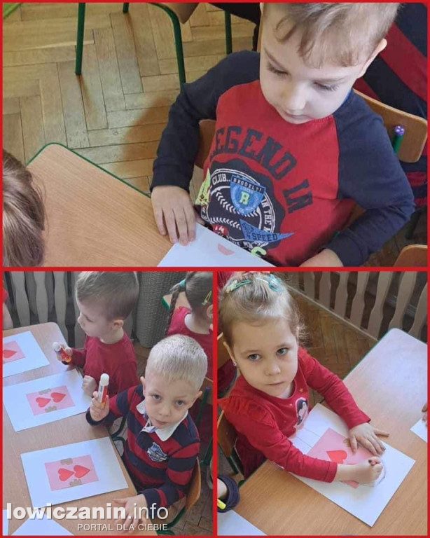 Walentynki w Przedszkolu ,,Pszczółka Maja