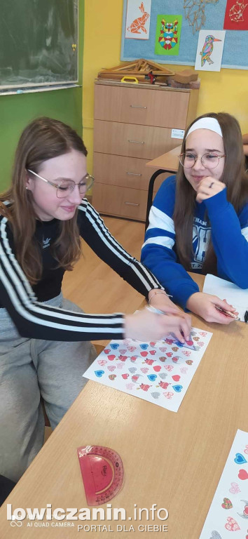 Kocierzew. Matematyczne walentynki w szkole