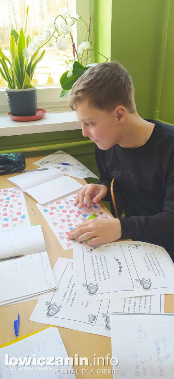 Kocierzew. Matematyczne walentynki w szkole