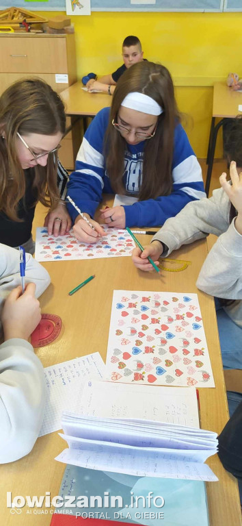 Kocierzew. Matematyczne walentynki w szkole