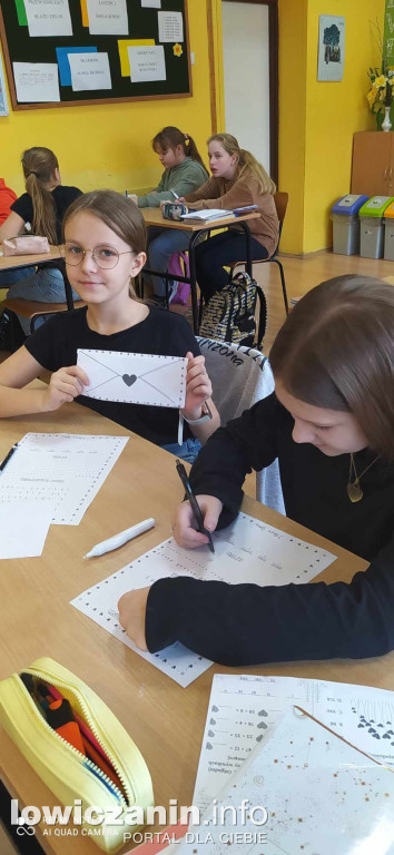 Kocierzew. Matematyczne walentynki w szkole