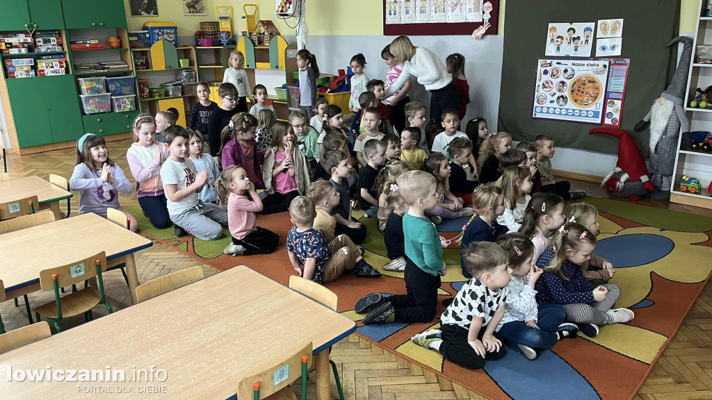 Spotkanie z doktor Agnieszką Wasilewską w Przedszkolu nr 3