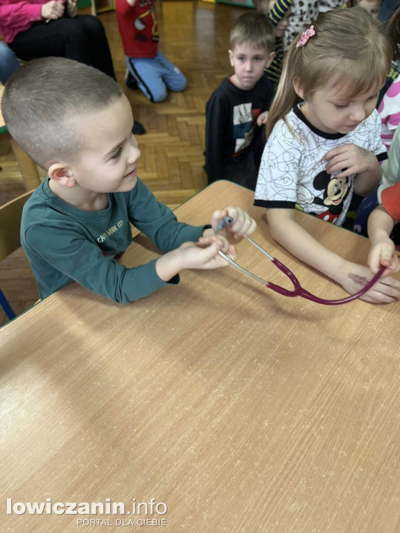 Spotkanie z doktor Agnieszką Wasilewską w Przedszkolu nr 3