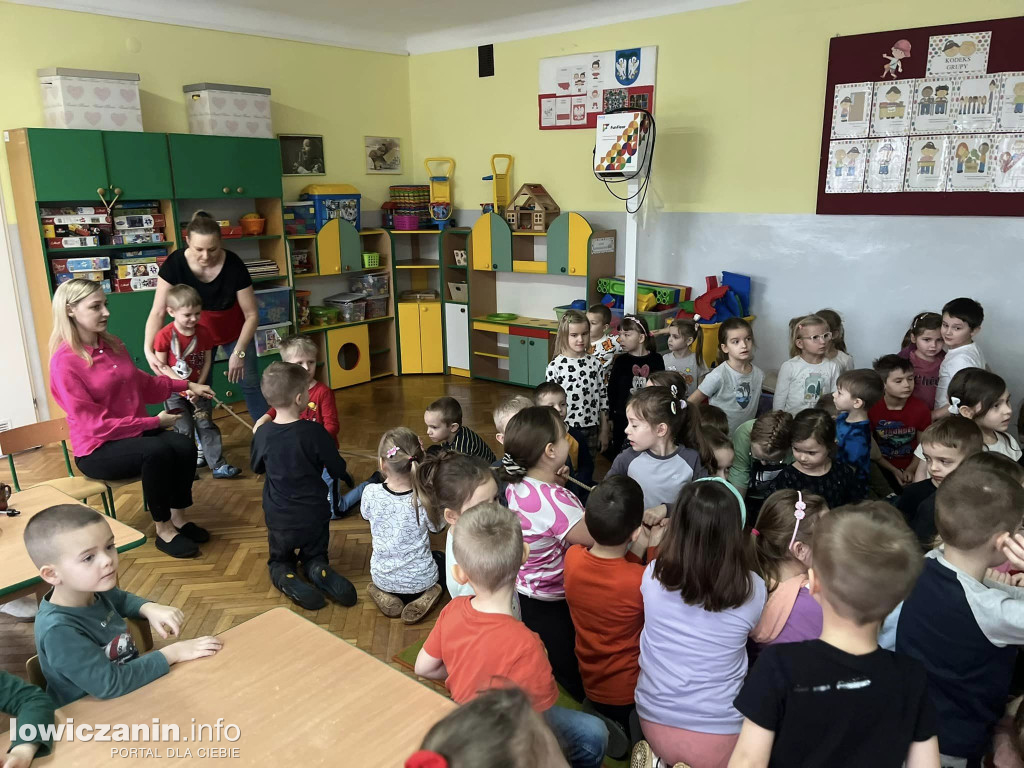 Spotkanie z doktor Agnieszką Wasilewską w Przedszkolu nr 3
