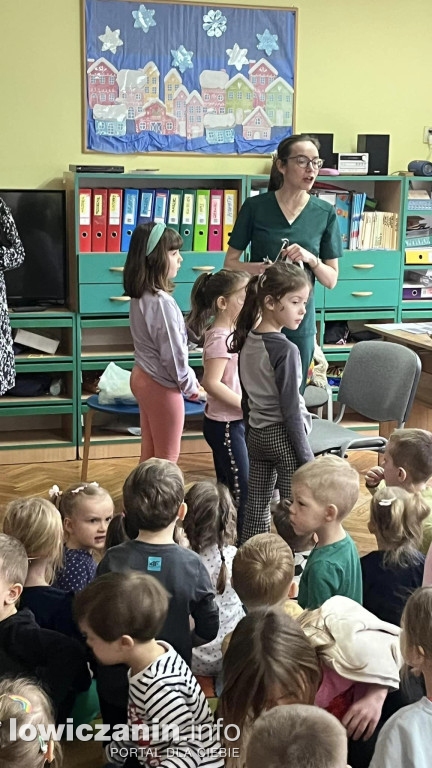 Spotkanie z doktor Agnieszką Wasilewską w Przedszkolu nr 3