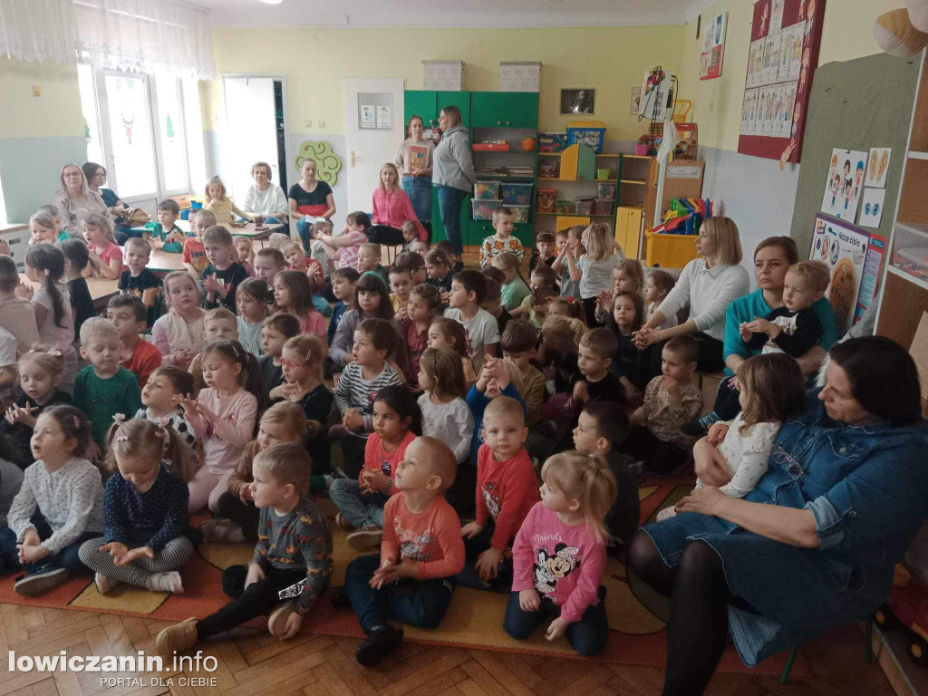 Spotkanie z doktor Agnieszką Wasilewską w Przedszkolu nr 3