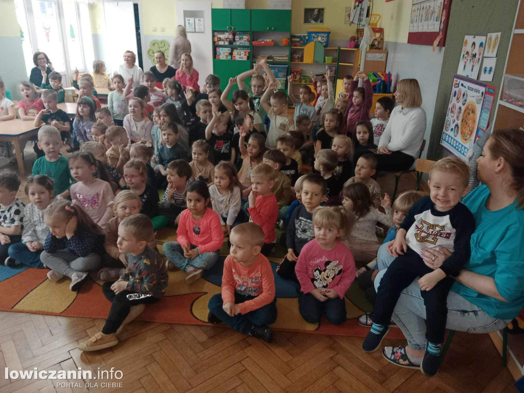 Spotkanie z doktor Agnieszką Wasilewską w Przedszkolu nr 3