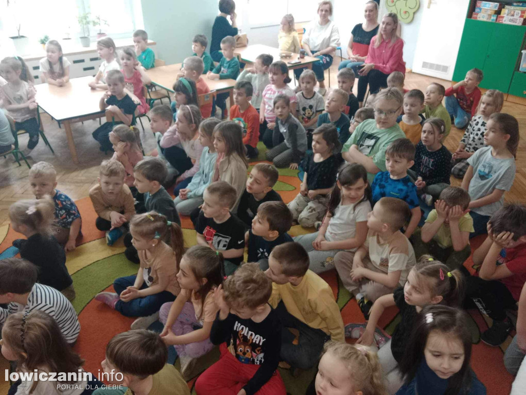 Spotkanie z doktor Agnieszką Wasilewską w Przedszkolu nr 3