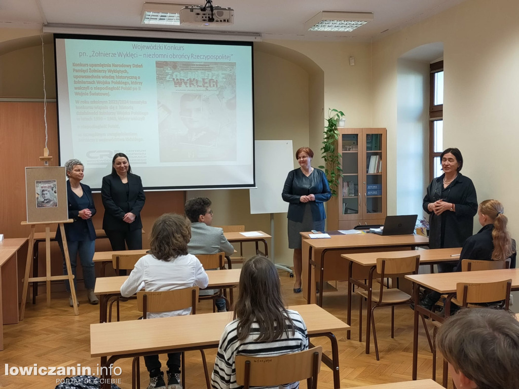 Uczennica SP 3 Dominika Nowak - próbowała swoich sił