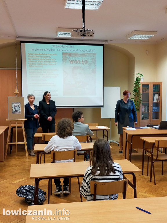 Uczennica SP 3 Dominika Nowak - próbowała swoich sił