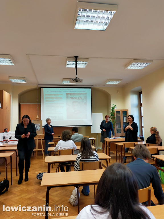 Uczennica SP 3 Dominika Nowak - próbowała swoich sił