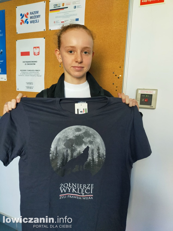 Uczennica SP 3 Dominika Nowak - próbowała swoich sił