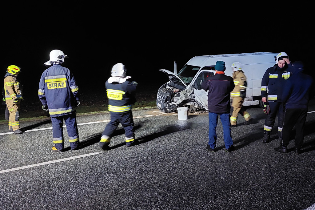 Wypadek DK14 Jamno