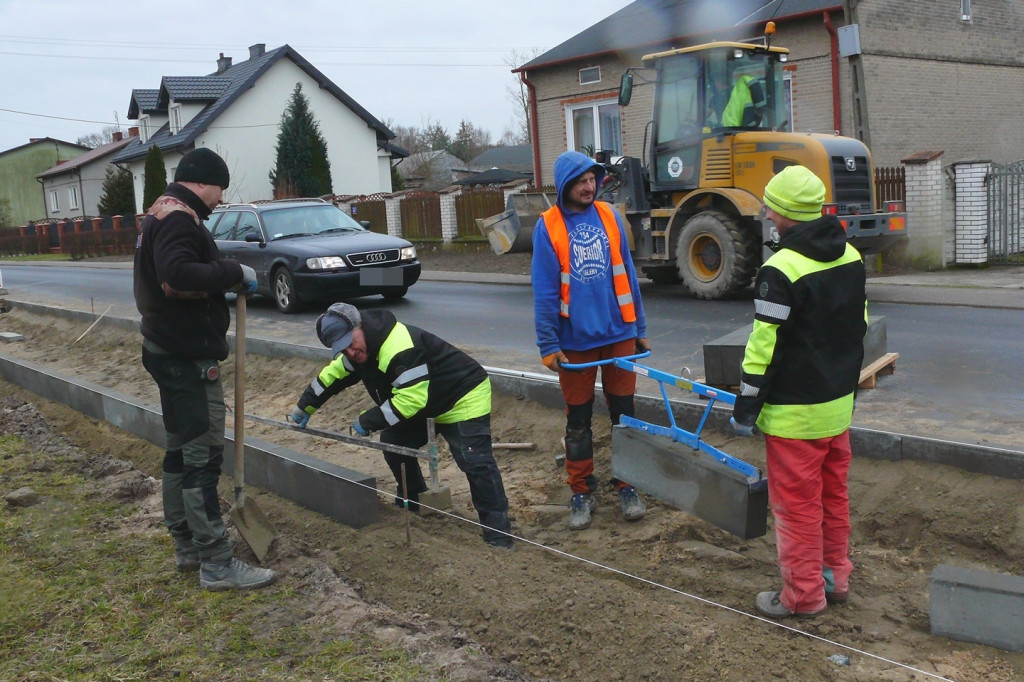 Budowa ścieżki rowerowej w Zielkowicach