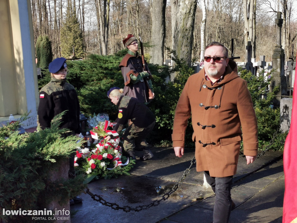 Uroczystości na cmentarzu w Dobrej