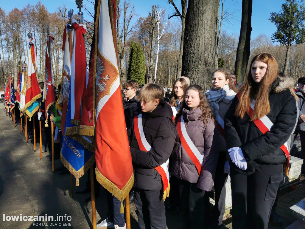 Uroczystości na cmentarzu w Dobrej