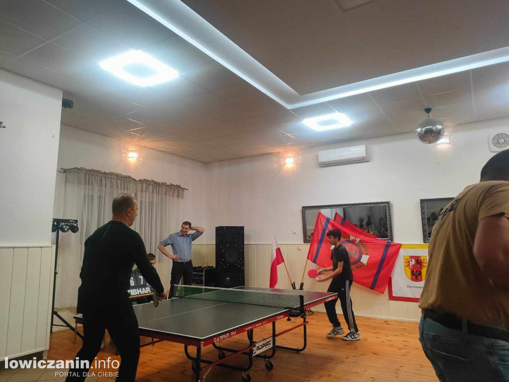 Turniej tenisa stołowego w Bednarach-Kolonii