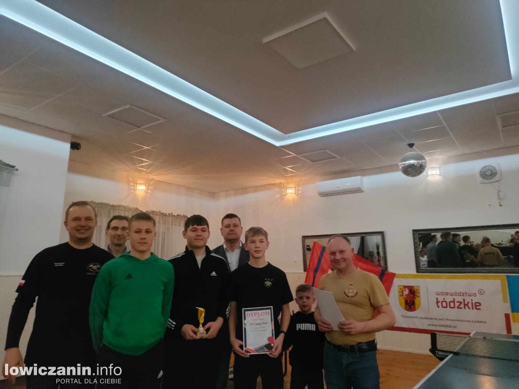 Turniej tenisa stołowego w Bednarach-Kolonii