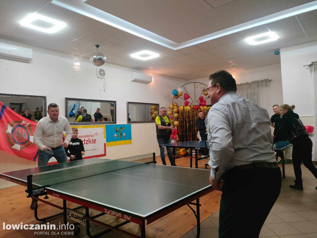Turniej tenisa stołowego w Bednarach-Kolonii