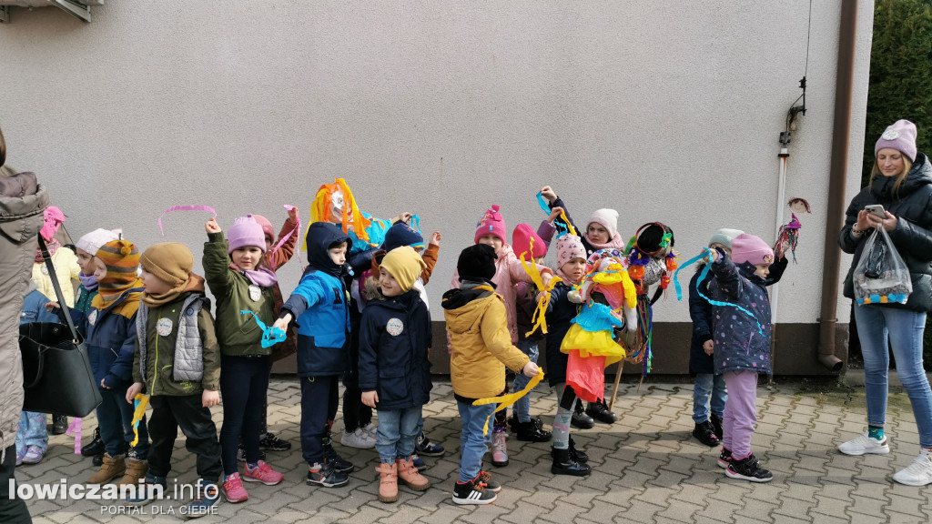 Marsz na powitanie wiosny w Popowie