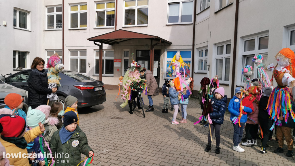 Marsz na powitanie wiosny w Popowie