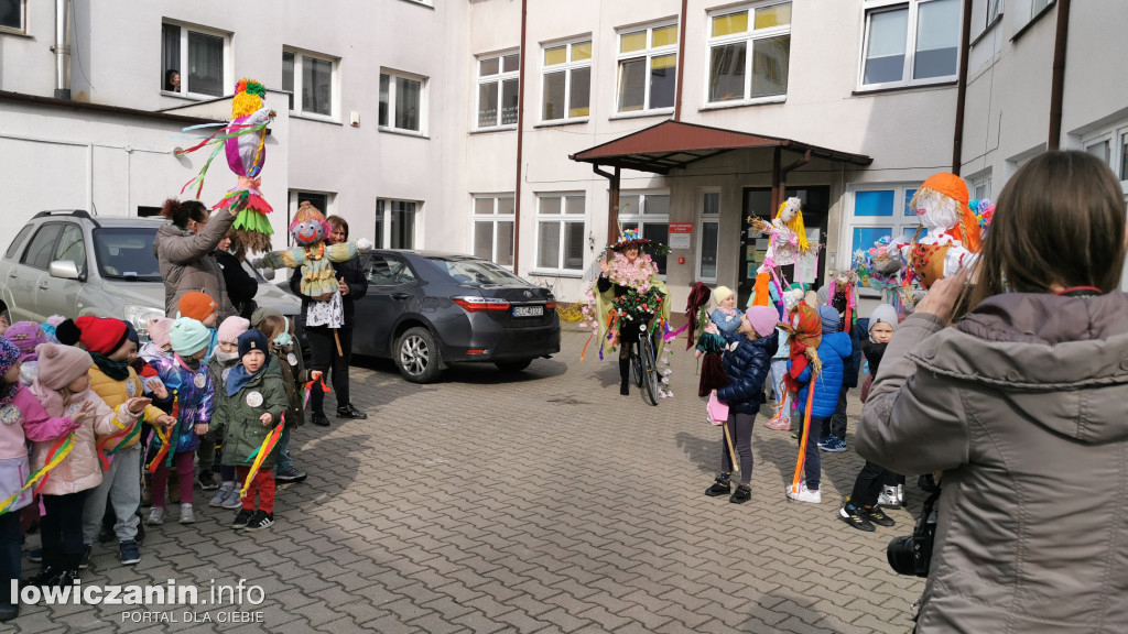 Marsz na powitanie wiosny w Popowie