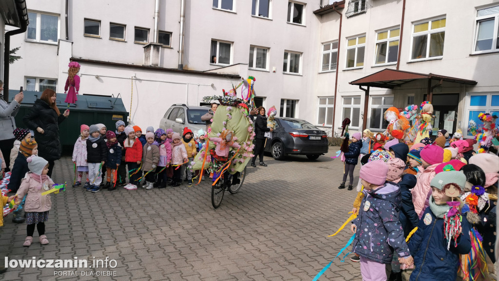 Marsz na powitanie wiosny w Popowie