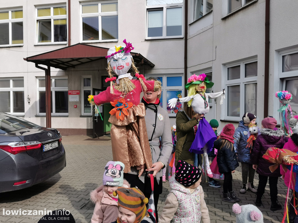 Marsz na powitanie wiosny w Popowie