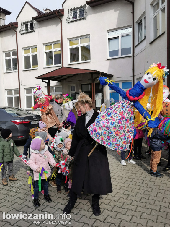 Marsz na powitanie wiosny w Popowie
