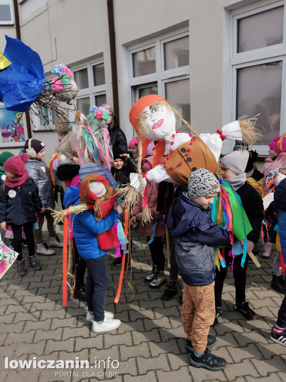 Marsz na powitanie wiosny w Popowie