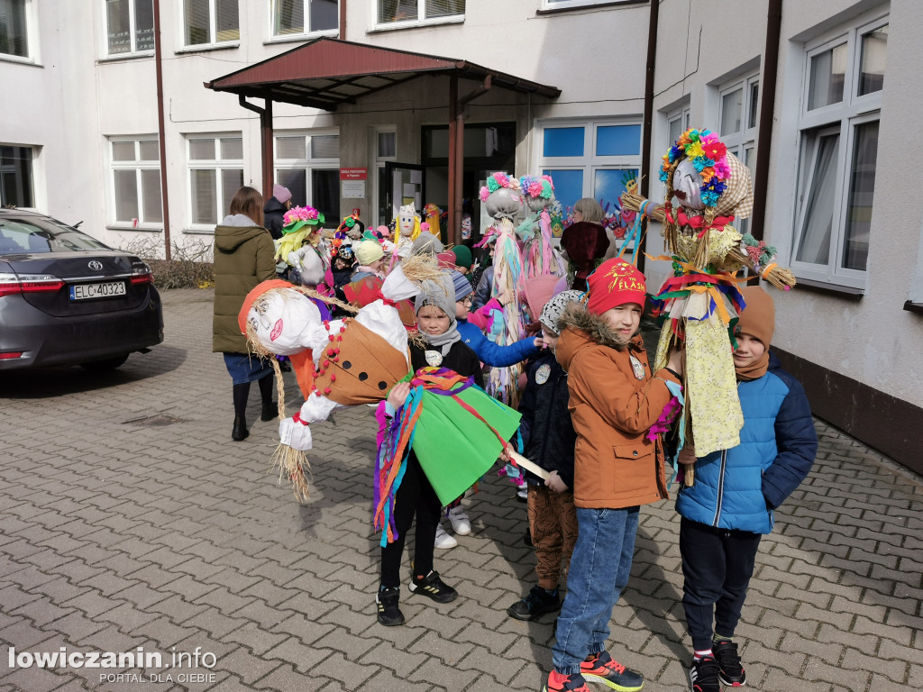 Marsz na powitanie wiosny w Popowie
