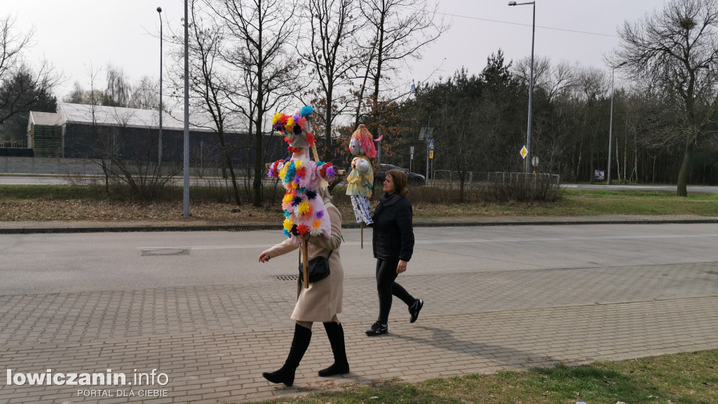 Marsz na powitanie wiosny w Popowie