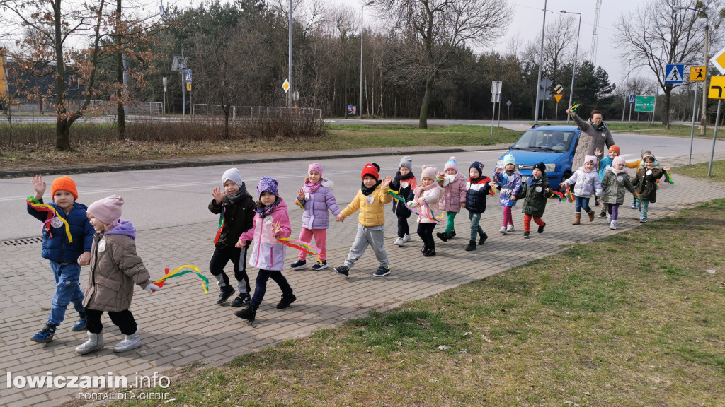Marsz na powitanie wiosny w Popowie