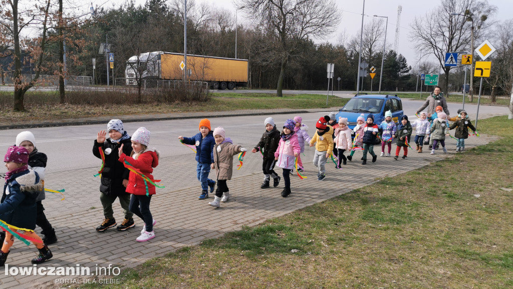 Marsz na powitanie wiosny w Popowie
